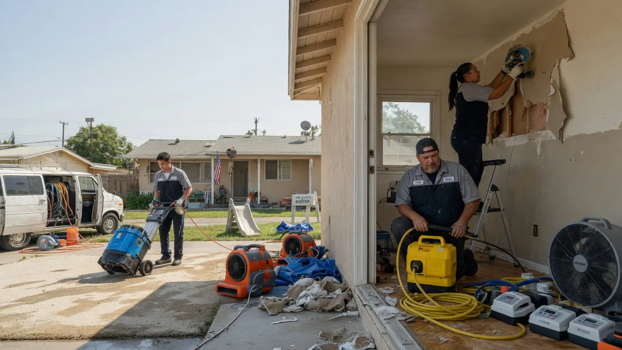 Water Damage Restoration in Ennis, TX near me